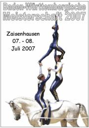 Baden-Württembergische Meisterschaft Zaisenhausen 2007