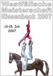 Westfälische Meisterschaft Riesenbeck 2007